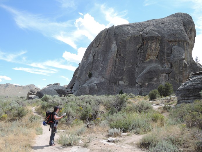 Elephant Rock in der City of Rocks City of Rocks Idaho - Elephant Rock - Foto von © Nadia Sbilordo